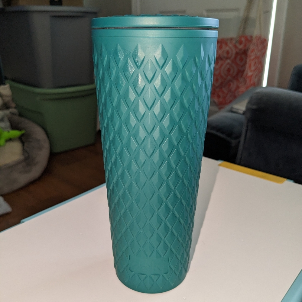 Zak Soft-Touch Insulated Tumbler Jade Green 24oz No sweat Double wall insulation